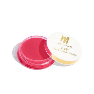 MyGlamm LIT Lip & Cheek Rouge – Raspberry Pop, 10g