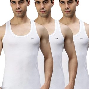 Lux Cozi Men’s Solid Vest (Pack Of 3)‎