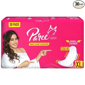Paree Super Soft Sanitary Pads for Women| XL-30 Pads