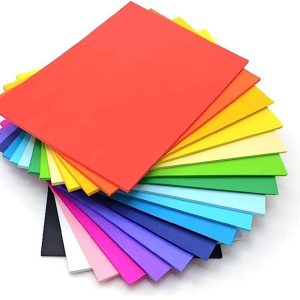 100 pcs Color A4 Medium Size Sheets
