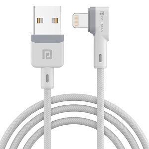 Portronics Konnect L 1.2M POR-1401 Fast Charging 3A 8 Pin USB Cable