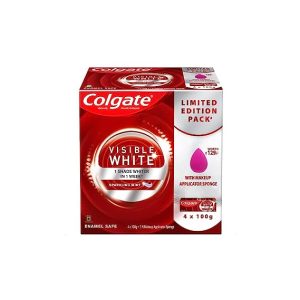 Colgate Visible White Toothpaste- 400gm (4x100g)