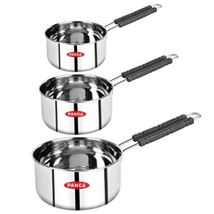 Stainless Steel Sauce Pan Set of 3