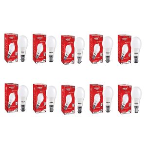 Eveready 9W B22D LED Cool White Bulb, ( Pack of 10 )