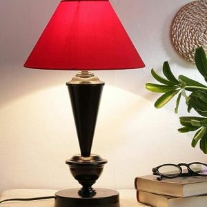 tu casa Metal-Iron Table Lamp with Holder