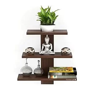 3Tiers Wooden Wall Shelves
