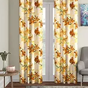 Set of 2 Door Curtain 7ft