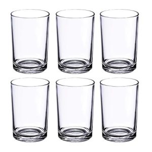 6PCS Glass Tumbler 225ml