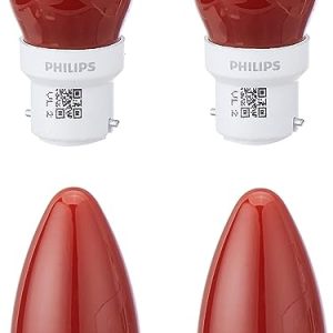 Philips 0.5W Glass Candle (Pack of 4)