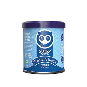 Sleepy Owl French Vanilla Premium Instant Coffee, 50g
