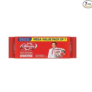 Lifebuoy Bathing Soap Bar 125 g (Combo Pack of 7)