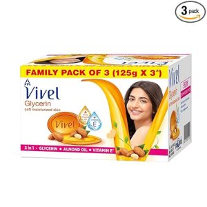 Vivel Glycerin Soap (Pack Of 3)