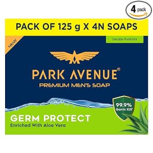 Park Avenue Germ Protect Soap 125g (Pack of 4) 