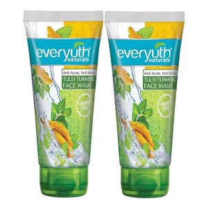 Everyuth Anti-Acne Anti Marks Tulsi Turmeric Face Wash (Pack of 2)