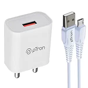 pTron Volta 12W Single Port USB Fast Charger