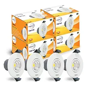 wipro Garnet 3W Round LED Mini Spotlight