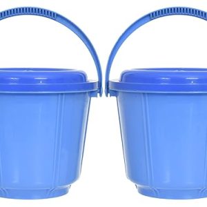 5 Litre Bucket with Lid (Pack of 2)