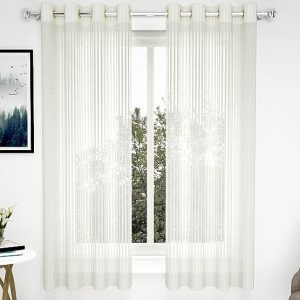 Pack of 2 Sheer curtains