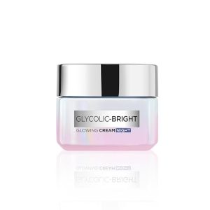 LOreal Paris Glycolic Bright Glowing Night Cream, 15ml