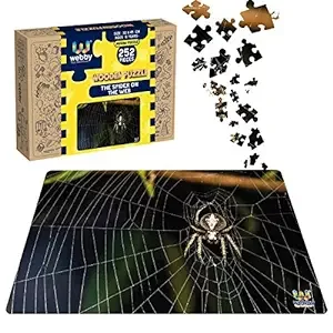 Webby Wooden Jigsaw Puzzle, 252 Pieces