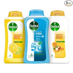 Dettol Body Wash & Shower Gel Pack Of 3-250ml
