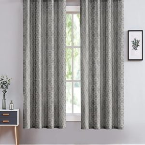 Embossed Curtain (Pack of 2)