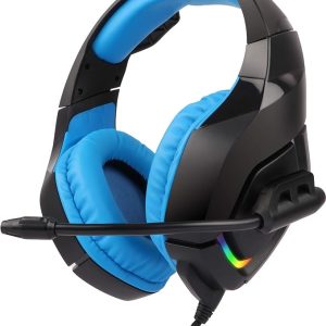 Zebronics Zeb-Rush (Blue) Premium Wired Gaming On Ear Headphone