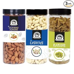 Dry Fruits Combo, 1.5 Kg (500g x 3)