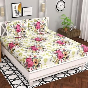 Double Bedsheet With Pillow Cover