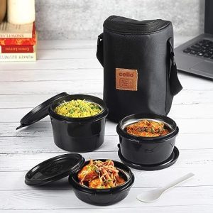 CELLO Max Fresh Lunch Box Set with Bag