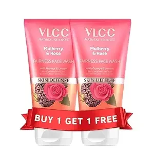 VLCC Mulberry  and  Rose Facewash – 150ml X 2