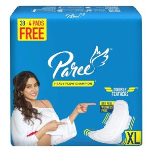Paree Dry Feel Sanitary Pads ,40 Pads