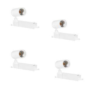 PHILIPS 10-watt Ceiling Spot White Track Light Pack of 4