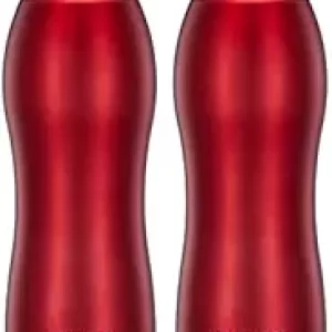 Steel Water Bottle (Pack Of 2)