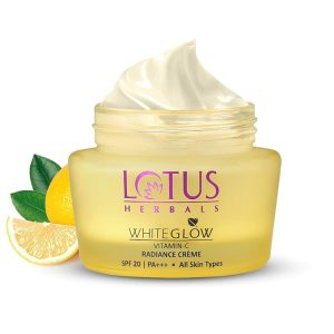 Lotus Herbals WhiteGlow Vitamin C Radiance Cream | SPF 20 50gm