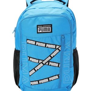 Puma Unisex-Adult TapeColorblock Backpack, Nrgy Blue-Black