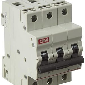 GM MCB 25A TRIPLE POLE ‘C’ TYPE