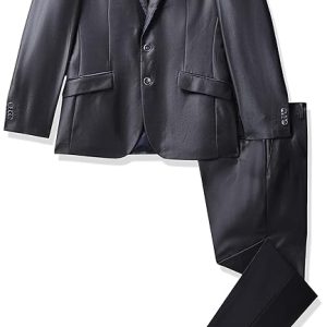 Raymond Polyester Blend Mens Full Sleeve Slim FIT Dark Blue Formal Suit