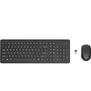 HP Wireless Black Keyboard and Mouse Set 