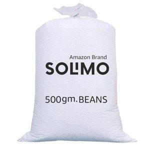 Solimo Beans Refill Pack Fillers for Bean Bag 500 Grams