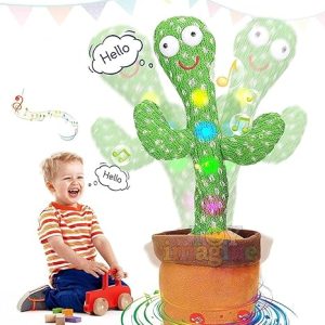 Dancing Cactus Toy for Babies Talking