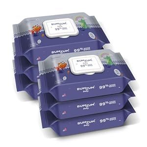 Bumtum Wet Wipes (Pack of 6, 72 Pcs. Per Pack)