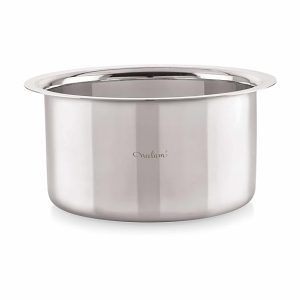 neelam Stainless Steel Flat Bottom Tope – 12.3 Ltr