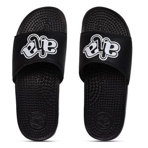 Liberty Men Black Casual Slipper