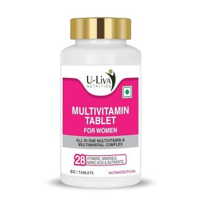 U-LIVA NUTRITION Women’s Daily Best Multivitamin Tablets