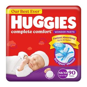 Huggies Diaper Pants – NB/XS (90 Count)