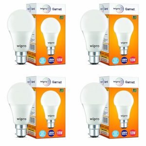 Wipro 10W Pack of 4 LED