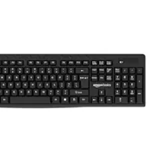 Amazon Basics Wireless Keyboard and Mouse Set