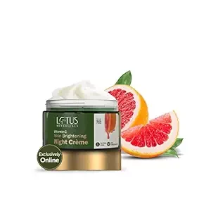 Lotus Botanicals Vitamin C Skin Brightening Night Creme