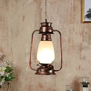 Tu Casa Ntu-138 Milky Glass Hanging Lantern